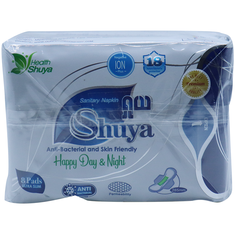 Makroclick SHUYA SANITARY NAPKIN NIGHT 280MM 8PCS X 4