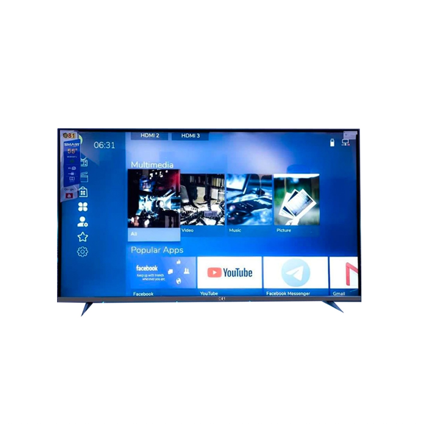 Makroclick | EIGHTY-ONE ANDROID TV 43" FCS